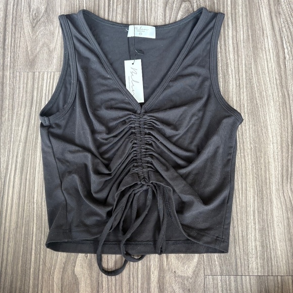 NEW BELEN COCO TOP CROPPED OR FULL LEGNTH - BLACK - Picture 2 of 7